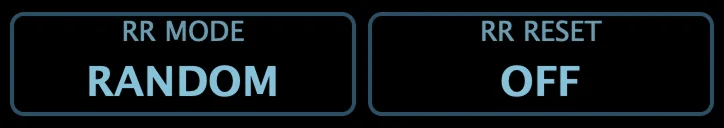 Round-robin mode indicator